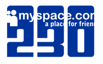 MySpace Section 230 graphic